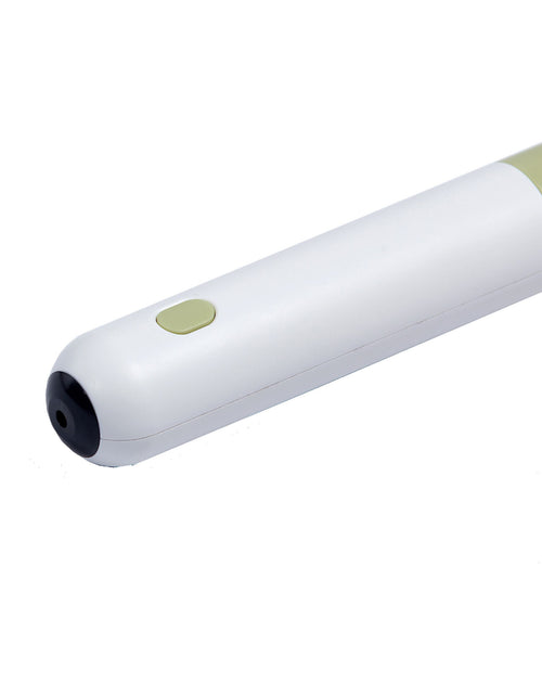 Load image into Gallery viewer, Pet Life ® 'KITIQUE" 3-in-1 Retractable and Extendable Feathered and Laser Wand Kitty Cat Teaser
