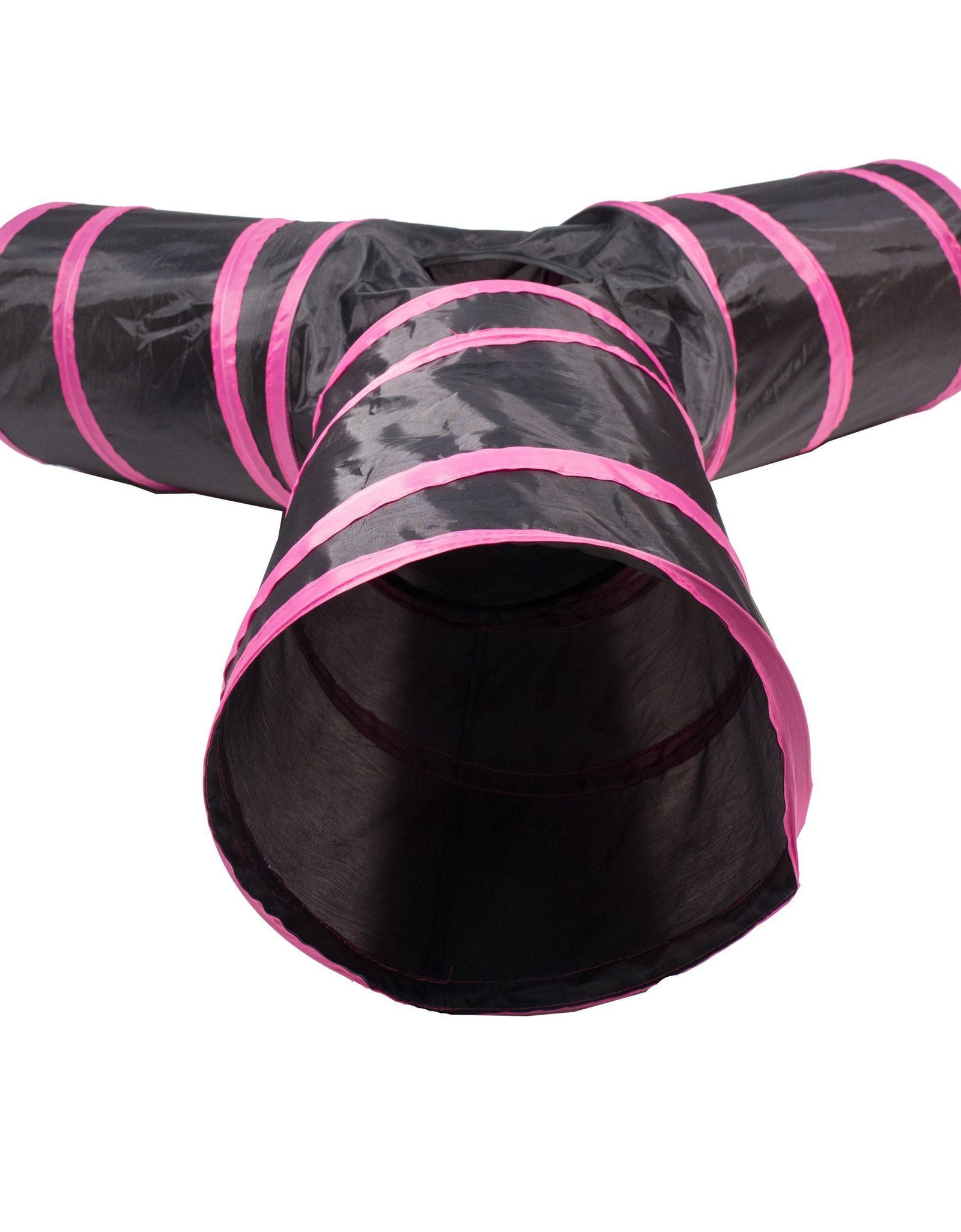Pet Life ® 'Kitting-Go-Seek' Collapsible Folding Travel 3-way Kitty Cat Tunnel