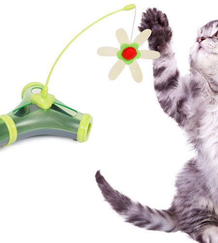 Pet Life ® 'Kitty-Tease' Interactive Teaser Kitty Cat Puzzle Toy