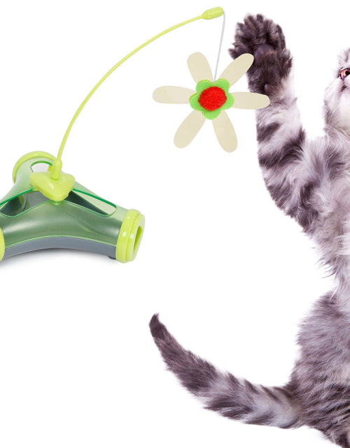 Load image into Gallery viewer, Pet Life ® 'Kitty-Tease' Interactive Teaser Kitty Cat Puzzle Toy
