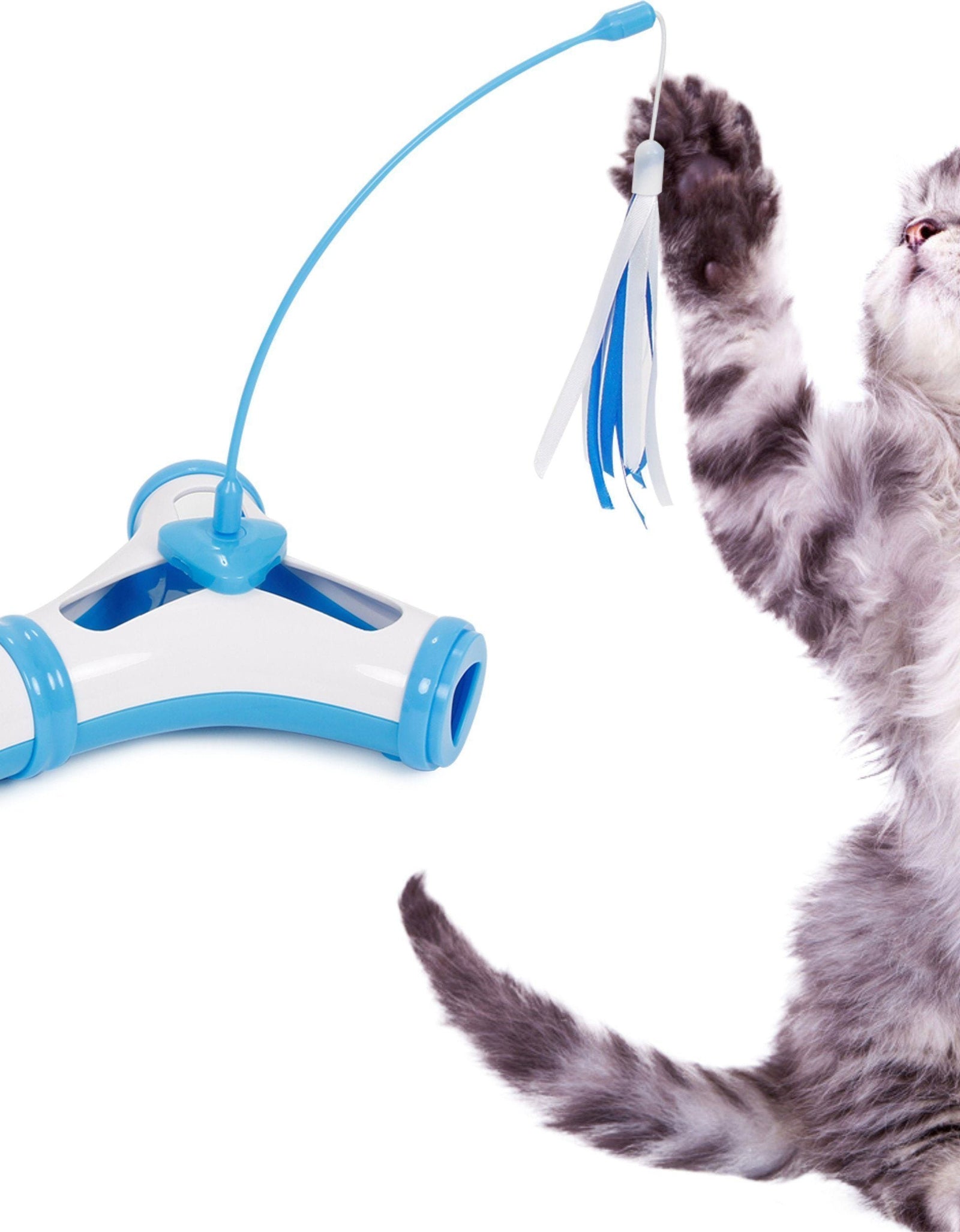 Pet Life ® 'Kitty-Tease' Interactive Teaser Kitty Cat Puzzle Toy