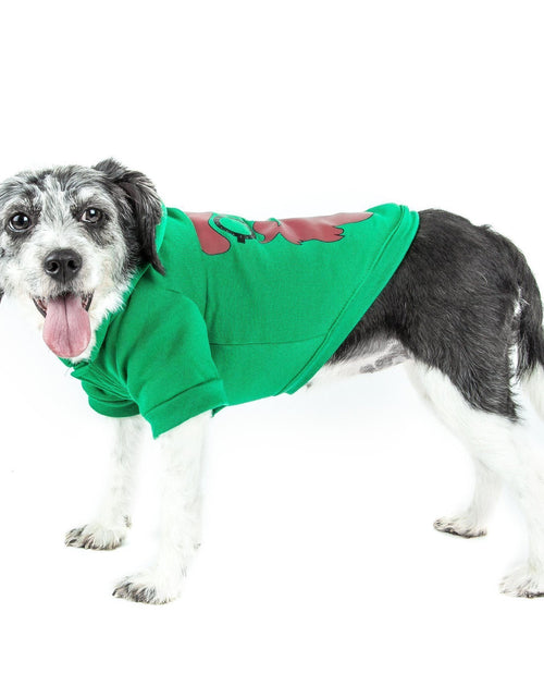Load image into Gallery viewer, Pet Life ® LED Lighting 'Cool Santa Shades' Hooded Dog Costume Sweater w/ Included Batteries
