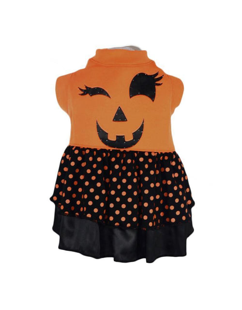 Load image into Gallery viewer, Pet Life ® LED Lighting Halloween Dress Hooded Dog Costume Sweater w/ Included Batteries

