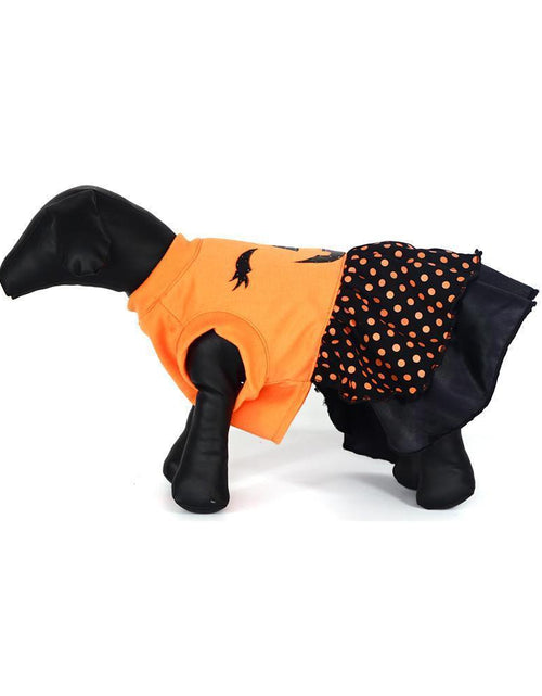 Load image into Gallery viewer, Pet Life ® LED Lighting Halloween Dress Hooded Dog Costume Sweater w/ Included Batteries
