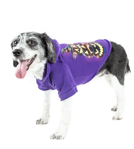Pet Life ® LED Lighting Halloween Happy Snowman Hooded Dog Costume Sweater w/ Included Batteries
