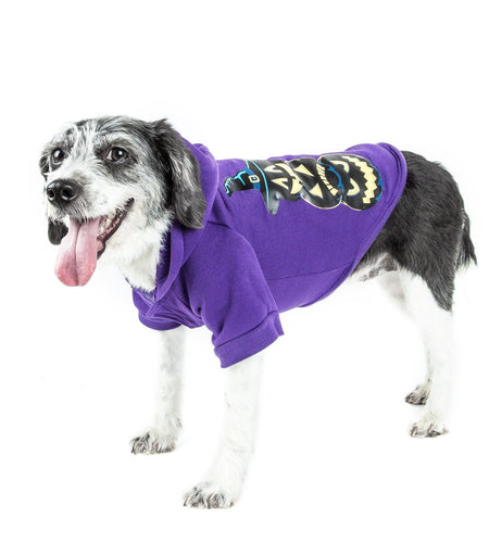 Pet Life ® LED Lighting Halloween Happy Snowman Hooded Dog Costume Sweater w/ Included Batteries