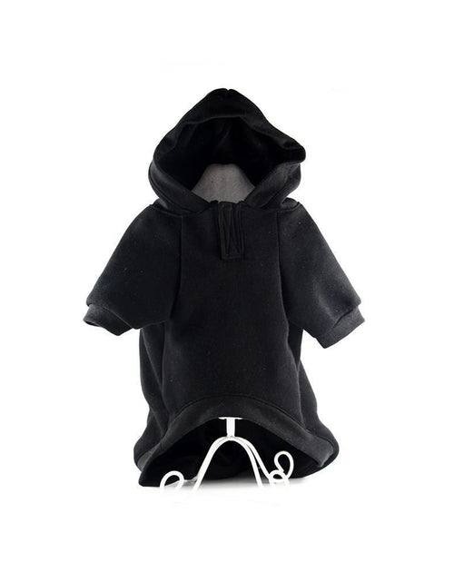 Load image into Gallery viewer, Pet Life ® LED Lighting 'Juggling Santa' Hooded Dog Costume Sweater w/ Included Batteries
