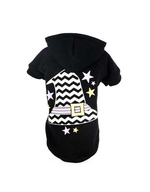 Load image into Gallery viewer, Pet Life ® LED Lighting 'Magical Hat' Hooded Dog Costume Sweater w/ Included Batteries
