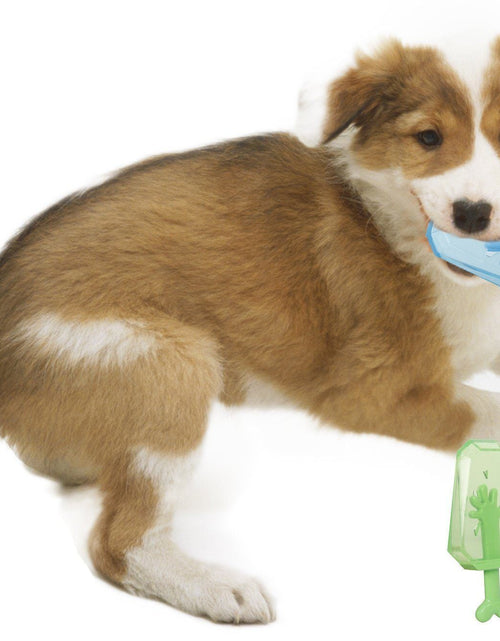 Load image into Gallery viewer, Pet Life ® 'Lick &amp; Gnaw' Cooling Ices Cone Freezable and Chewable Tossing Waterproof Floating Pet Dog Toy
