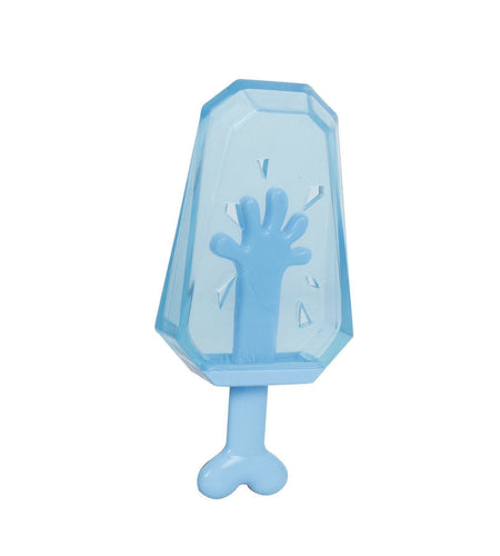 Pet Life ® 'Lick & Gnaw' Cooling Ices Cone Freezable and Chewable Tossing Waterproof Floating Pet Dog Toy