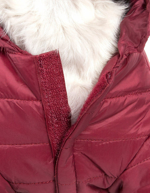 Load image into Gallery viewer, Pet Life ® Lightweight Adjustable and Collapsible 'Sporty Avalanche' Dog Coat w/ Pop-out Zippered Hood
