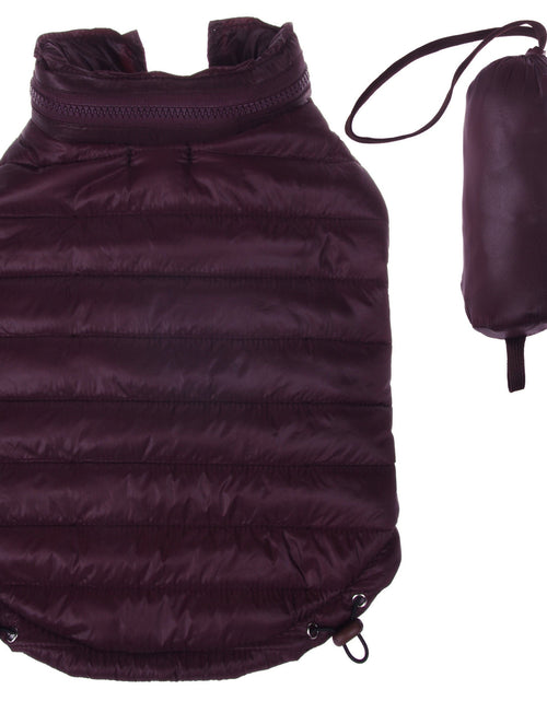 Load image into Gallery viewer, Pet Life ® Lightweight Adjustable and Collapsible 'Sporty Avalanche' Dog Coat w/ Pop-out Zippered Hood
