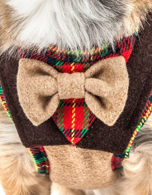 Load image into Gallery viewer, Pet Life ® Luxe 'Dapperbone' 2-In-1 Adjustable Fashion Dog Harness and Leash
