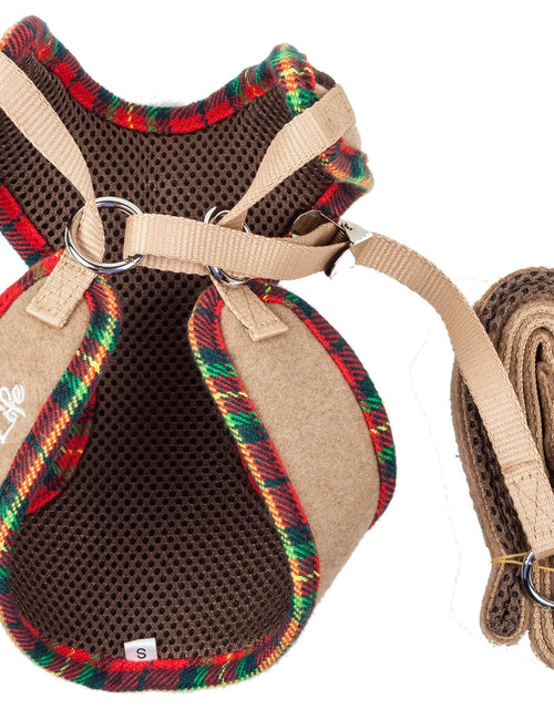Load image into Gallery viewer, Pet Life ® Luxe 'Dapperbone' 2-In-1 Adjustable Fashion Dog Harness and Leash
