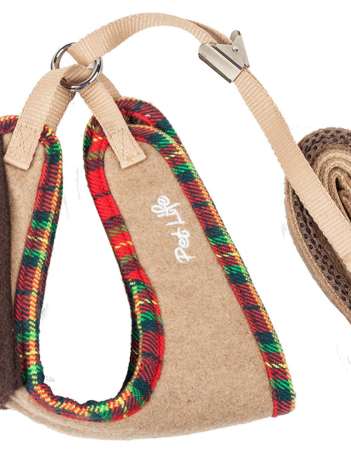 Load image into Gallery viewer, Pet Life ® Luxe 'Dapperbone' 2-In-1 Adjustable Fashion Dog Harness and Leash
