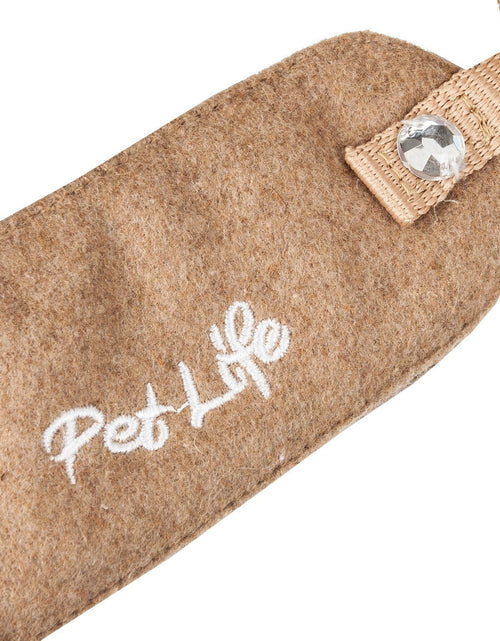 Load image into Gallery viewer, Pet Life ® Luxe 'Furracious' 2-In-1 Adjustable Dog Harness and Leash with Detachable Fur Collar
