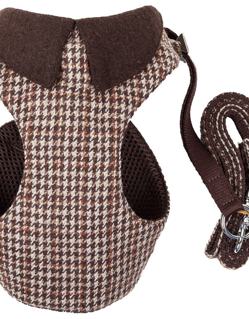 Load image into Gallery viewer, Pet Life ®  Luxe 'Houndsome' 2-In-1 Adjustable Designer Dog Harness and Leash
