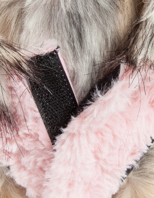 Load image into Gallery viewer, Pet Life ®  Luxe 'Pinkachew' Charming Fashion Mink Fur Dog Coat
