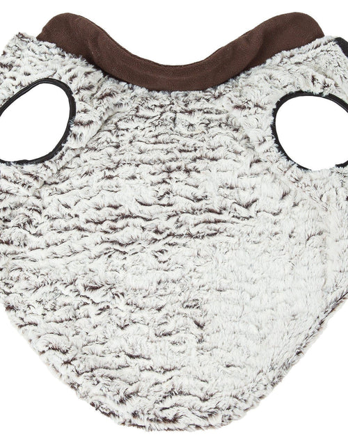 Load image into Gallery viewer, Pet Life ® Luxe 'Purrlage' Pelage Designer Fashion Fur Dog Coat
