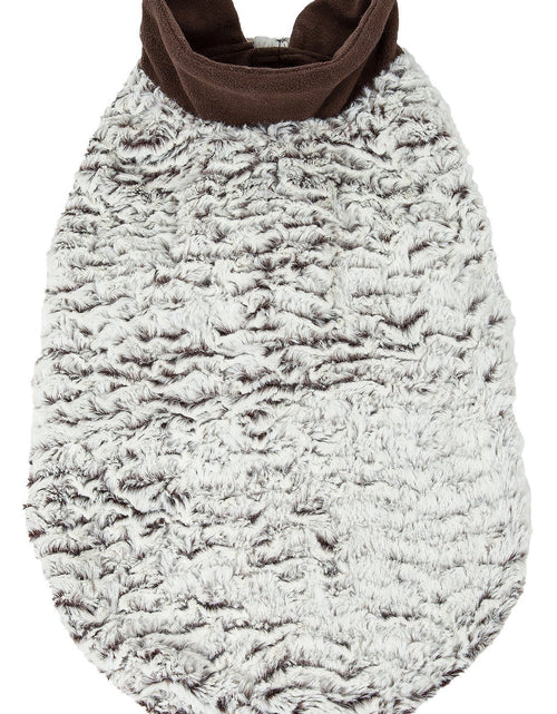 Load image into Gallery viewer, Pet Life ® Luxe 'Purrlage' Pelage Designer Fashion Fur Dog Coat
