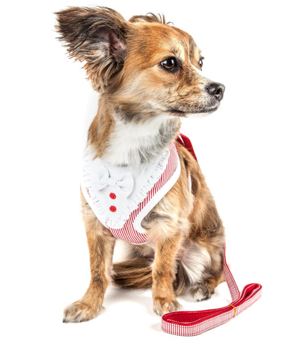 Pet Life ® Luxe 'Spawling' 2-In-1 Adjustable Fashion Dog Harness and Leash