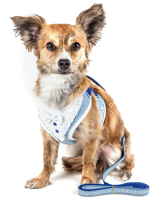 Load image into Gallery viewer, Pet Life ® Luxe 'Spawling' 2-In-1 Adjustable Fashion Dog Harness and Leash
