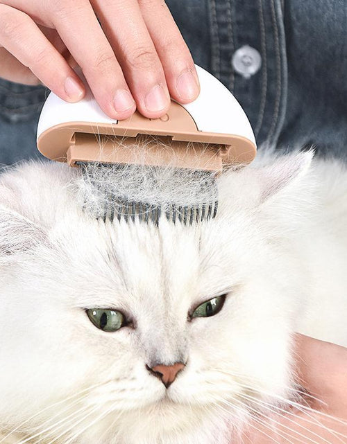 Load image into Gallery viewer, Pet Life ® 'LYNX' 2-in-1 Travel Connecting Grooming Pet Comb and Deshedder
