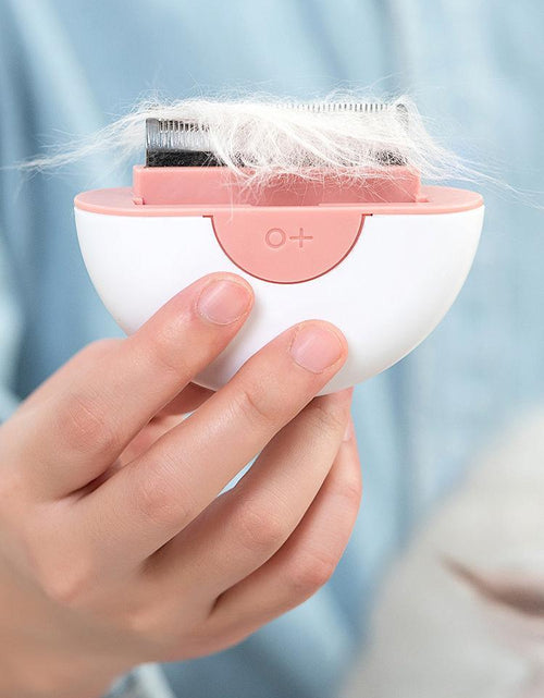 Load image into Gallery viewer, Pet Life ® 'LYNX' 2-in-1 Travel Connecting Grooming Pet Comb and Deshedder

