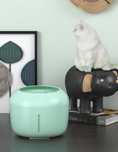 Load image into Gallery viewer, Pet Life ® 'Moda-Pure' Ultra-Quite Filtered Dog and Cat Fountain Waterer
