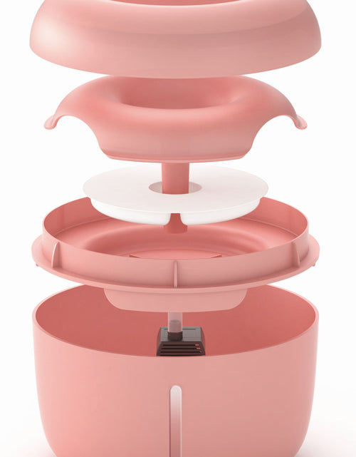 Load image into Gallery viewer, Pet Life ® 'Moda-Pure' Ultra-Quite Filtered Dog and Cat Fountain Waterer
