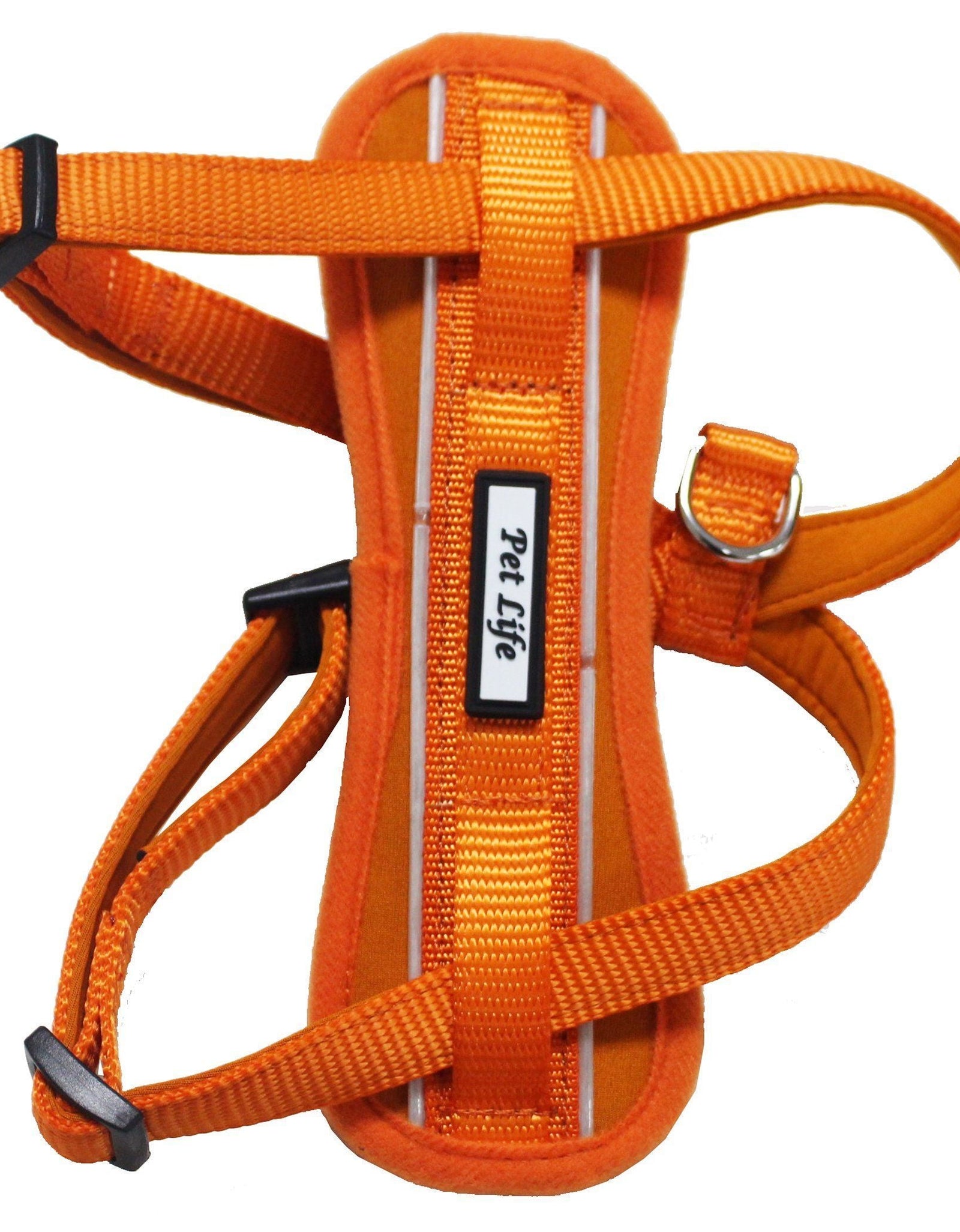 Pet Life ® 'Mountaineer' Chest Compressive Adjustable and Reflective Easy Pull Pet Dog Harness