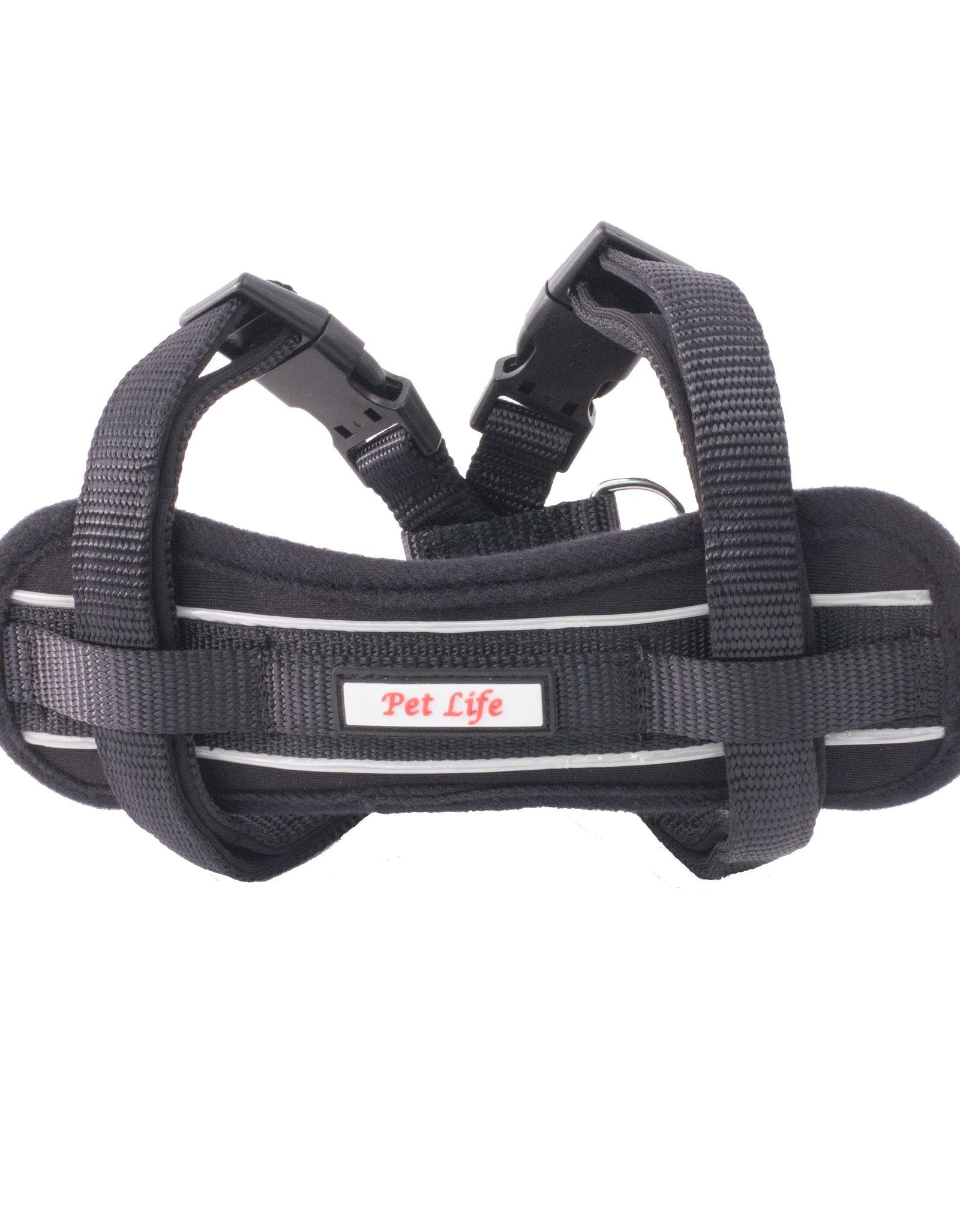 Pet Life ® 'Mountaineer' Chest Compressive Adjustable and Reflective Easy Pull Pet Dog Harness