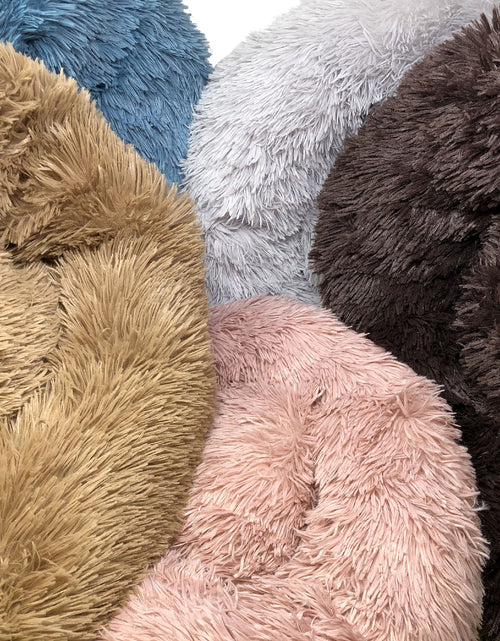 Load image into Gallery viewer, Pet Life ® 'Nestler' High-Grade Plush and Soft Rounded Pet Bed
