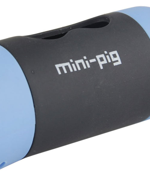 Load image into Gallery viewer, Pet Life ® 'Oink' LED Flashlight and Waste Bag Dispenser
