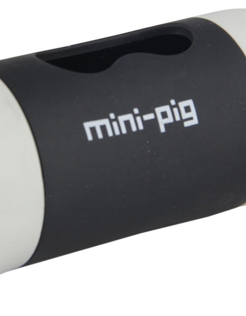 Load image into Gallery viewer, Pet Life ® 'Oink' LED Flashlight and Waste Bag Dispenser
