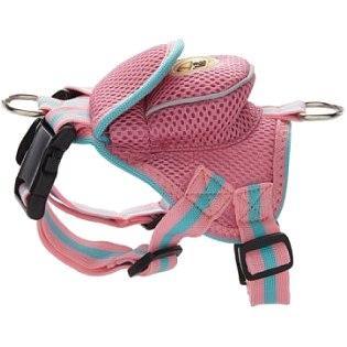 Load image into Gallery viewer, Pet Life ® 'Pocket Bark' Reflective Adjustable Fashion Pet Dog Harness w/ Hook-and-Loop Pouch and Dual Harness Rings
