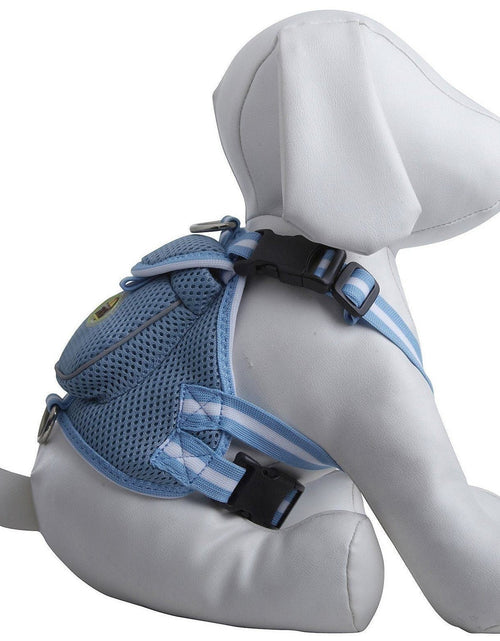 Load image into Gallery viewer, Pet Life ® 'Pocket Bark' Reflective Adjustable Fashion Pet Dog Harness w/ Hook-and-Loop Pouch and Dual Harness Rings
