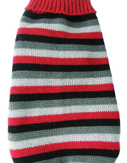 Load image into Gallery viewer, Pet Life ® 'Polo-Casual Lounge' Cable Knitted Designer Turtle Neck Dog Sweater
