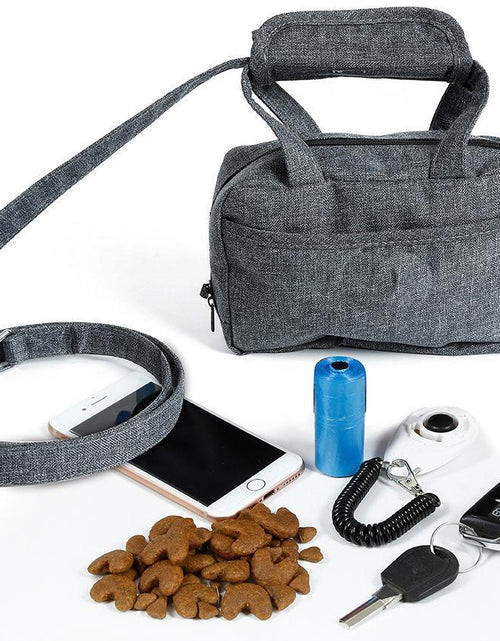 Load image into Gallery viewer, Pet Life ® 'Posh Walk' Purse Dog Leash, Accessory Holder and Waste Bag Dispenser

