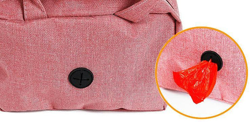 Load image into Gallery viewer, Pet Life ® 'Posh Walk' Purse Dog Leash, Accessory Holder and Waste Bag Dispenser
