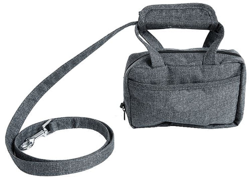 Load image into Gallery viewer, Pet Life ® 'Posh Walk' Purse Dog Leash, Accessory Holder and Waste Bag Dispenser
