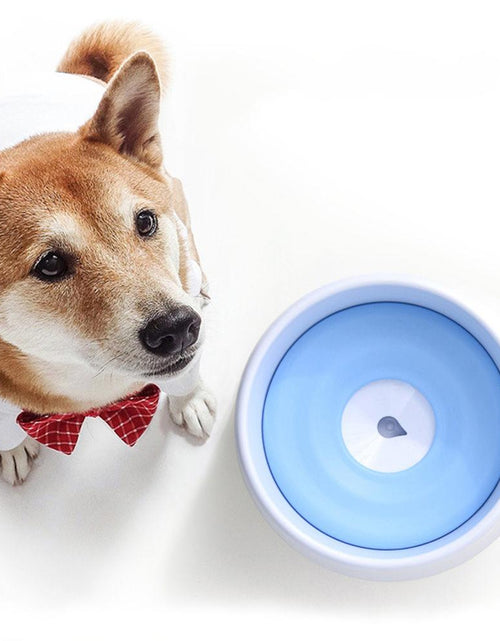 Load image into Gallery viewer, Pet Life ® 'Pud-Guard' Anti-Spill Floating Water and Food Bowl

