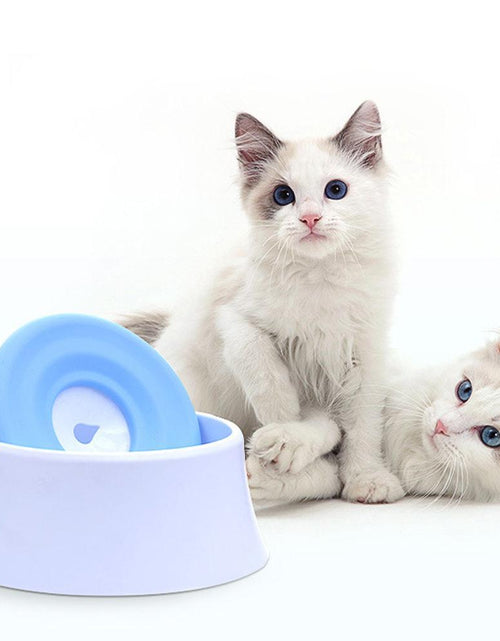 Load image into Gallery viewer, Pet Life ® 'Pud-Guard' Anti-Spill Floating Water and Food Bowl
