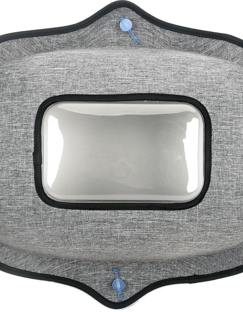 Load image into Gallery viewer, Pet Life ® 'Purr-view' See-through Suction Cup Kitty Cat Lounger and Bed
