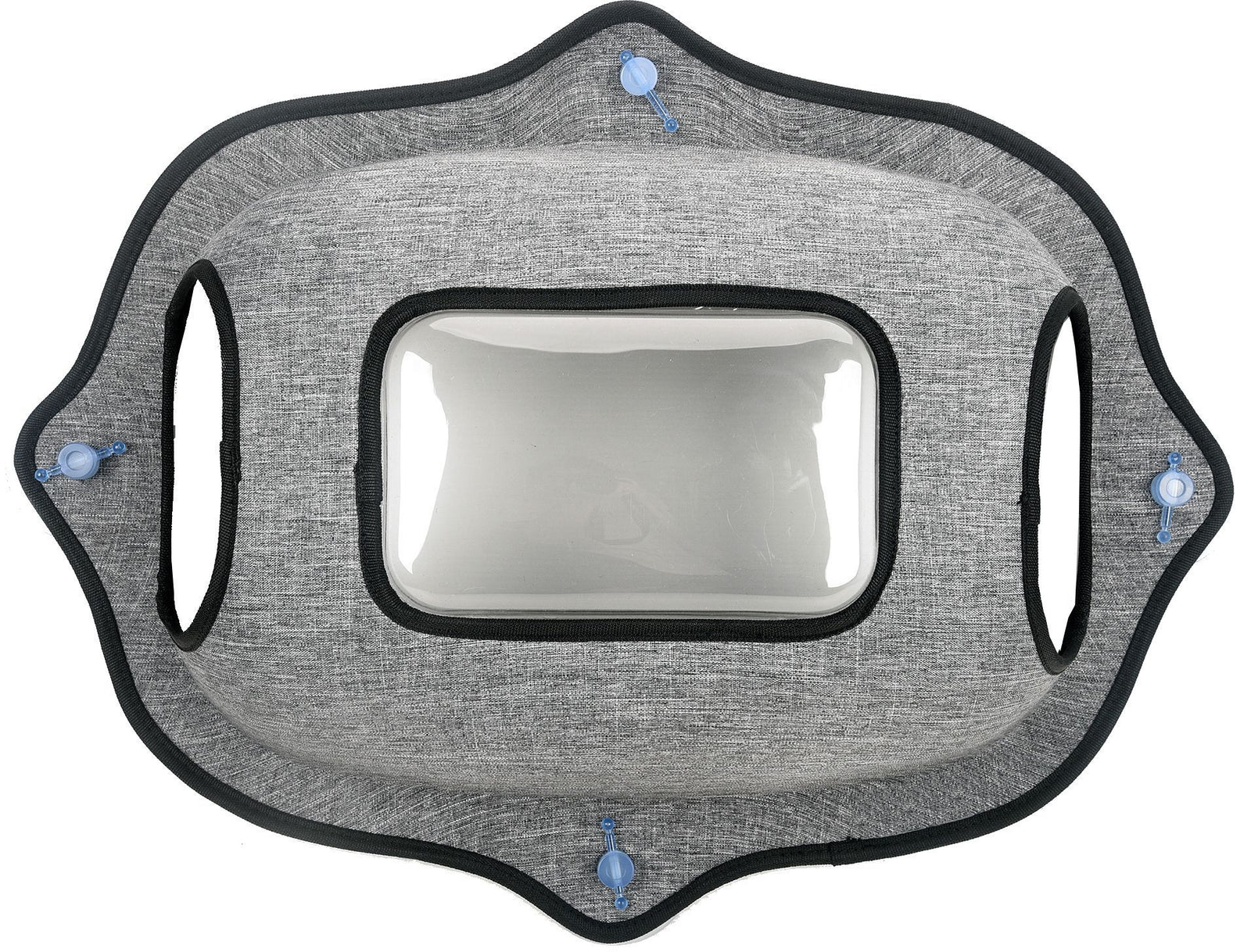 Pet Life ® 'Purr-view' See-through Suction Cup Kitty Cat Lounger and Bed