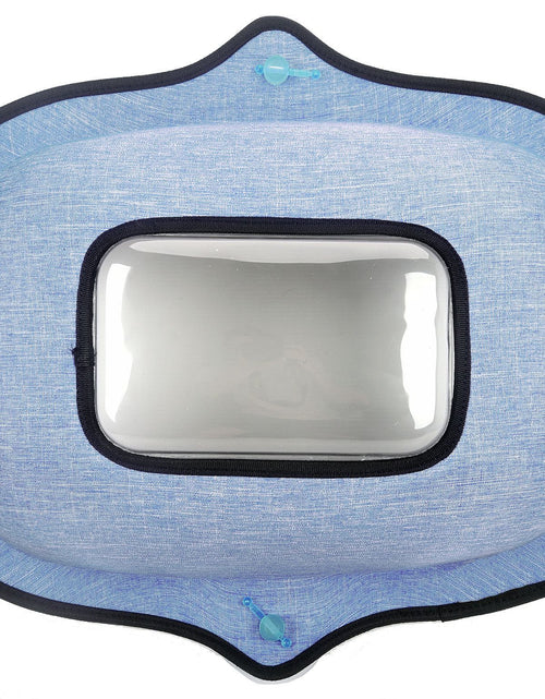 Load image into Gallery viewer, Pet Life ® 'Purr-view' See-through Suction Cup Kitty Cat Lounger and Bed

