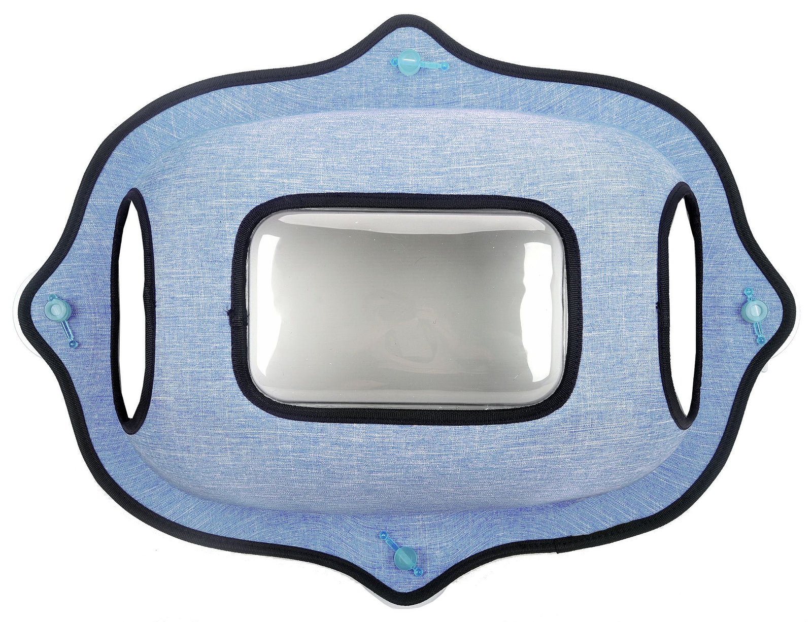 Pet Life ® 'Purr-view' See-through Suction Cup Kitty Cat Lounger and Bed