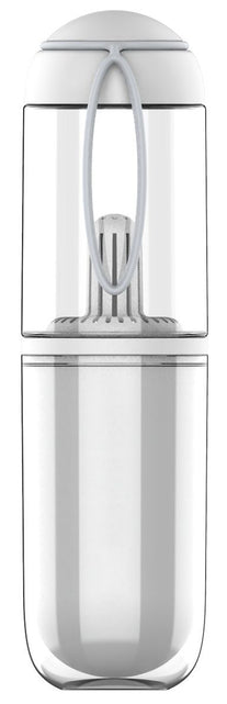 Load image into Gallery viewer, Pet Life ® 'PYURE' Handheld Travel Filtered Water Feeder
