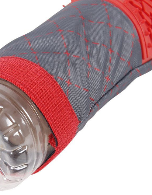 Load image into Gallery viewer, Pet Life ® 'Quash' Water Bottle Inserting Nylon and Rubber Crackling Dog Toy

