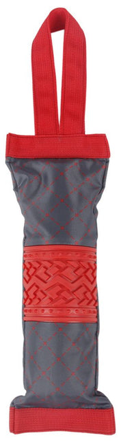 Load image into Gallery viewer, Pet Life ® 'Quash' Water Bottle Inserting Nylon and Rubber Crackling Dog Toy
